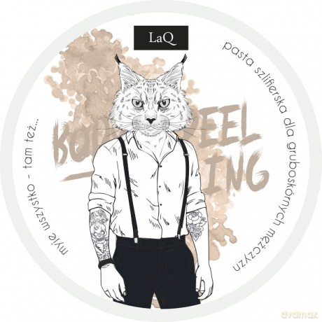 LaQ Ryś Peeling-Pasta szlifierska do ciała dla gruboskórnych mężczyzn 200 ml
