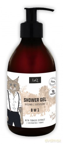 LaQ Ryś Żel pod prysznic 8w1 "Ryszard z Bieszczad" 500 ml
