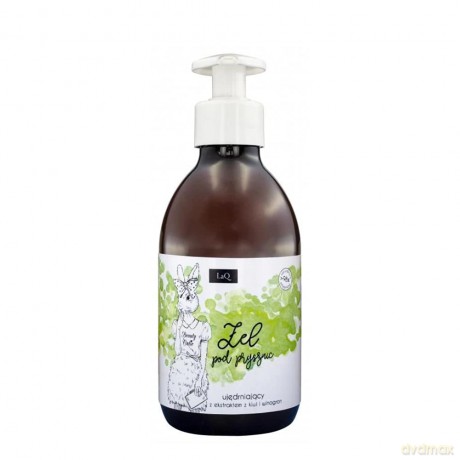 LaQ Żel pod prysznic ujędrniający Kiwi i Winogrono 300 ml