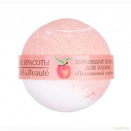 Le Cafe de Beaute Kula musująca do kąpieli - Sorbet Brzoskwiniowy 120g