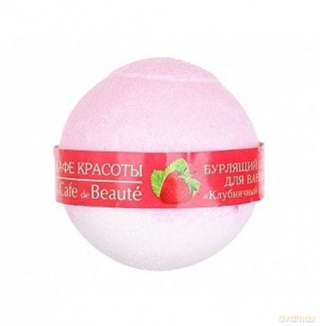 Le Cafe de Beaute Kula musująca do kąpieli - Sorbet Truskawkowy 120g