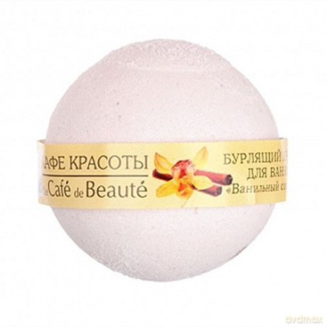Le Cafe de Beaute Kula musująca do kąpieli - Sorbet Waniliowy 120g