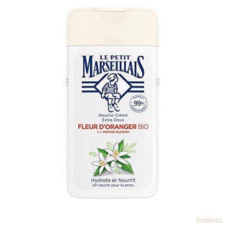 Le Petit Marseillais Kremowy Żel pod prysznic BIO Kwiat Pomarańczy 250 ml