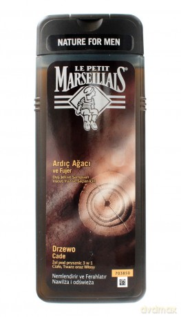 Le Petit Marseillais Żel pod prysznic 3w1 dla mężczyzn Drzewo Cade 400 ml