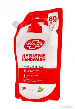 LIFEBUOY Mydło antybakteryjne w płynie Total 500 ml - zapas