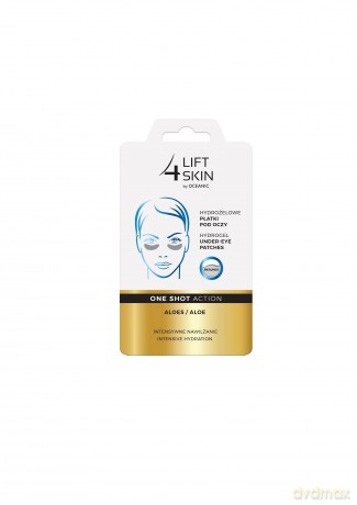 Lift 4 Skin One Shot Action Hydrożelowe Płatki pod oczy - Aloes 1 para