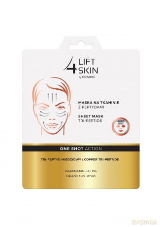 Lift 4 Skin One Shot Action Maska na tkaninie z peptydami 23 ml