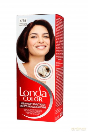 Londacolor Cream Farba do włosów nr 4/76 ciemny kasztan 1op.