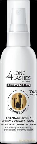 Long 4 Lashes Accessosories Antybakteryjny spray do dezynfekcji akcesoriów kosmetycznych 50 ml