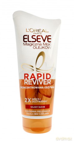 Loreal Elseve Rapid Reviver Odżywka Magiczna Moc Olejków do włosów suchych 180 ml