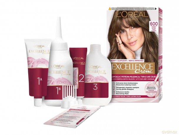 Loreal Excellence Creme Krem koloryzujący 6 Ciemny Blond 1op.