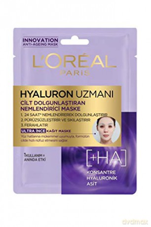 Loreal Hyaluron Specjalist Maska na tkaninie nawilżająco-wypełniająca 30g