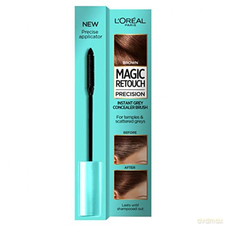 Loreal Magic Retouch Precision Szczoteczka do retuszu odrostów Brąz 8 ml