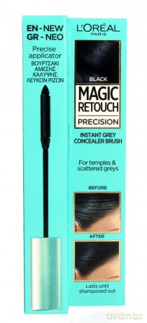 Loreal Magic Retouch Precision Szczoteczka do retuszu odrostów Czarny 8 ml