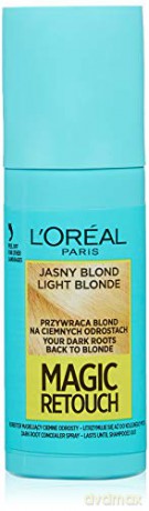 Loreal Magic Retouch Spray do retuszu odrostów nr 9.3 Jasny Blond 75 ml