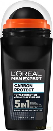 Loreal Men Expert Dezodorant roll-on Carbon Protect 5w1 50 ml