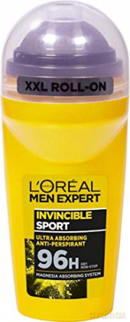 Loreal Men Expert Hydra Dezodorant roll-on Invisible Sport 96H 50 ml