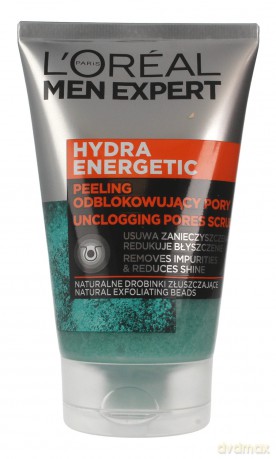 Loreal Men Expert Hydra Energetic Peeling odblokowujący pory 100 ml
