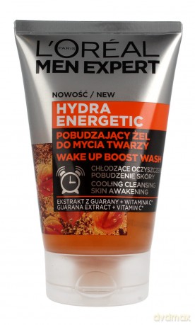 Loreal Men Expert Hydra Energetic Żel do mycia twarzy pobudzający 100 ml