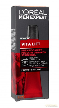 Loreal Men Expert Vita Lift Krem pod oczy przeciw oznakom starzenia 15 ml