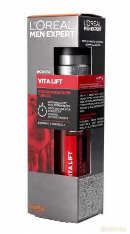 Loreal Men Expert Vita Lift Turbo Żel przeciwzmarszczkowy 50 ml