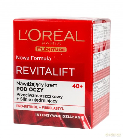 Loreal REVITALIFT 40+ Krem pod oczy nawilżający 15 ml