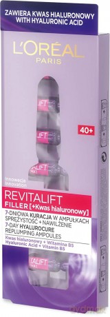Loreal REVITALIFT FILLER [HA] Kuracja 7-dniowa w ampułkach 1op.-7 ampułek