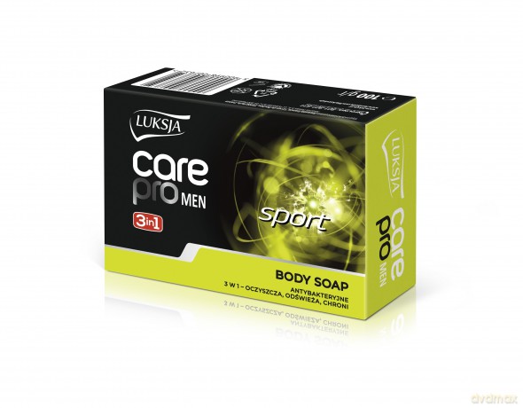 Luksja Care Pro Mydło w kostce 3in1 Sport 100g
