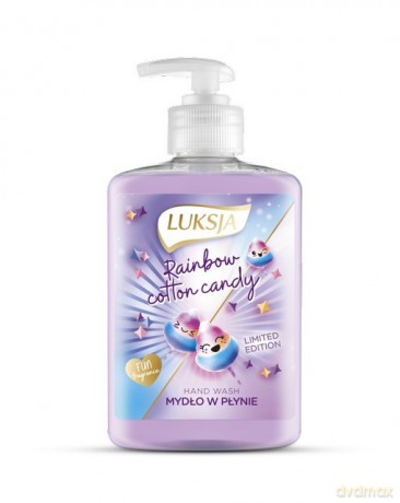 Luksja Fun Fragrance Mydło w płynie Rainbow Cotton Candy 300 ml