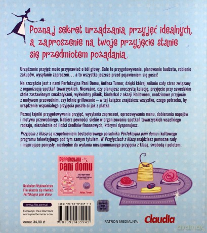 Perfekcyjna Pani Domu Przyjęcie Z Klasą - Athea Turner [KSIĄŻKA]
