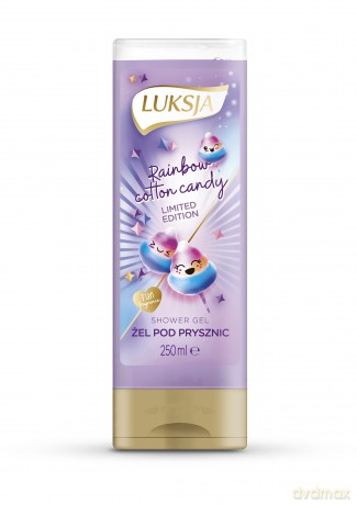 Luksja Fun Fragrance Żel pod prysznic Rainbow Cotton Candy 250 ml