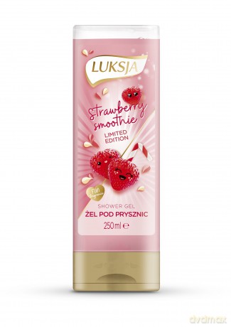 Luksja Fun Fragrance Żel pod prysznic Strawberry Smoothie 250 ml