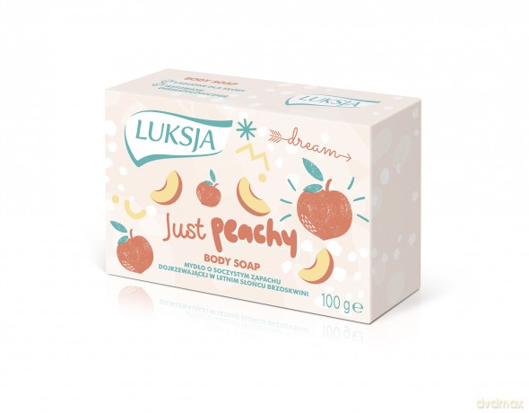 Luksja Mydło w kostce Just Peachy 100g