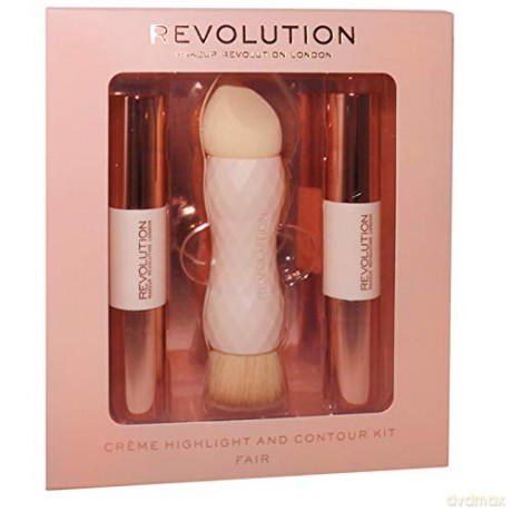 Makeup Revolution Creme Zestaw do konturowania Fair 1op.