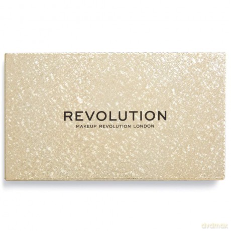 Makeup Revolution Jewel Collection Palette 20 Zestaw cieni do powiek Gilded 13g (20 kolorów)