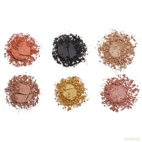 Makeup Revolution Jewel Collection Palette 20 Zestaw cieni do powiek Gilded 13g (20 kolorów)