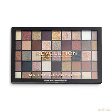 Makeup Revolution Maxi Reloaded Palette (45) Paleta cieni do powiek Large It Up 1 szt.