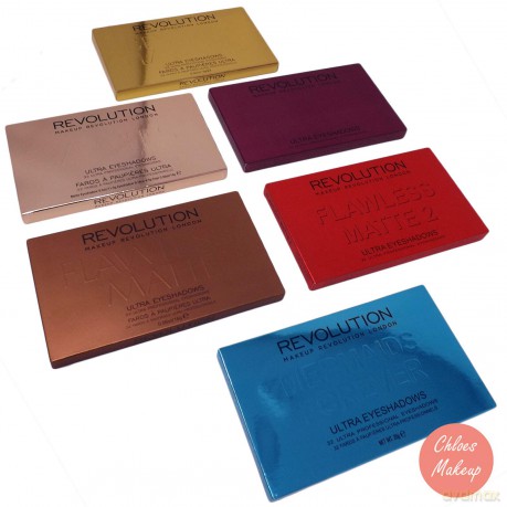 Makeup Revolution Ultra Palette 32 Zestaw cieni do powiek Flawless 4 16g (32 kolory)