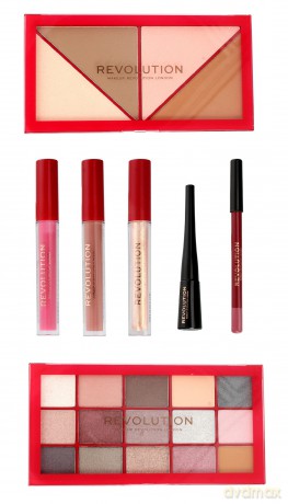 Makeup Revolution Zestaw do makijażu Countdown to NYC 1szt