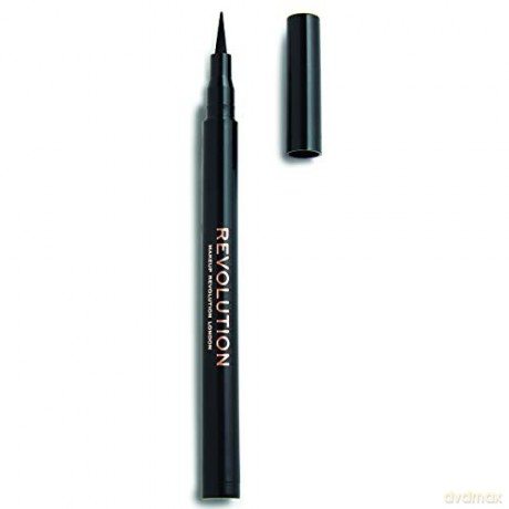 Makeup Revolution,The Liner Revolution, Eyeliner w pisaku BLACK, 1 szt