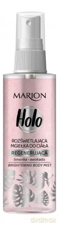 Marion Body Mist Rozświetlająca Mgiełka regenerująca do ciała Holo 120 ml