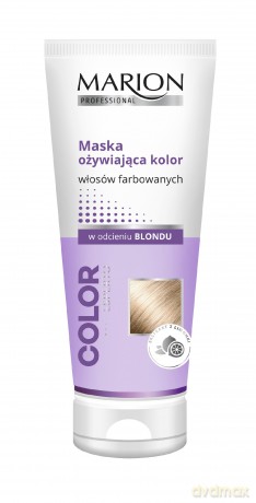 Marion Color Esperto Maska ożywiająca kolor do farbowanych włosów blond 150 ml