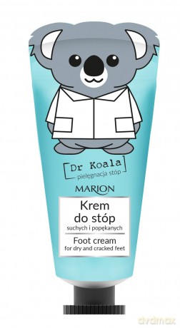 Marion Dr Koala Krem do stóp suchych i popękanych 50 ml