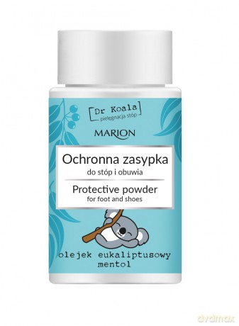Marion Dr Koala Ochronna Zasypka do stóp i obuwia 40g