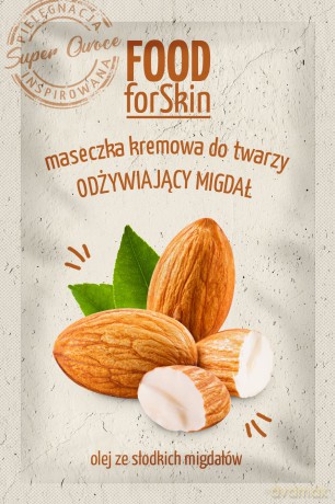 Marion Food for Skin Maseczka kremowa do twarzy - odżywiający Migdał 6 ml