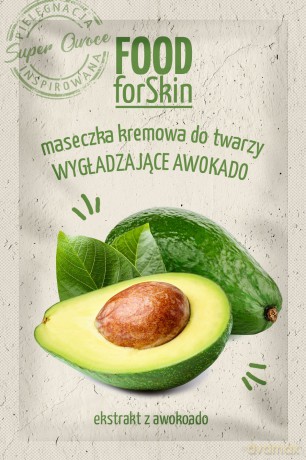 Marion Food for Skin Maseczka kremowa do twarzy - wygładzające Awokado 6 ml