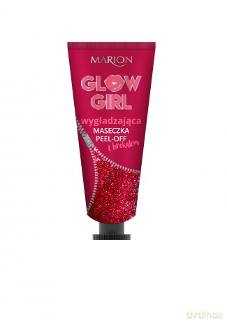 Marion Glow Girl Wygładzająca Maseczka peel-off z brokatem 50 ml