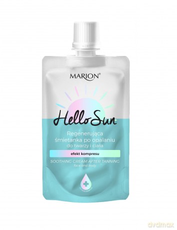 Marion Hello Sun Regenerująca Śmietanka po opalaniu do twarzy i ciała 50 ml