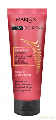 Marion Termoochrona Mleczko do włosów chroniące przed działaniem wysokich temperatur 75 ml