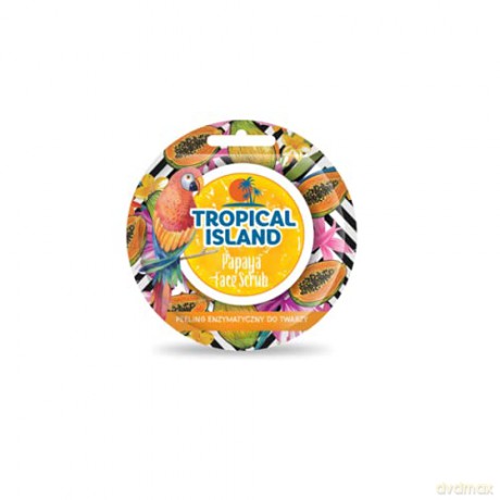 Marion Tropical Island Peeling enzymatyczny do twarzy Papaya 8g